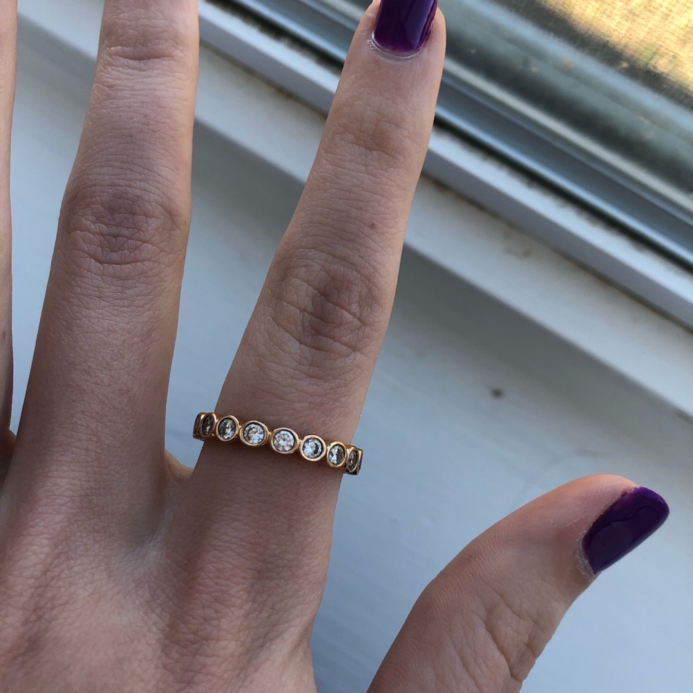 Pandora rose gold ring